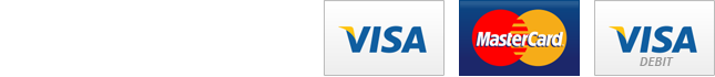 Pay with: Paypal; Visa; Mastercard;
